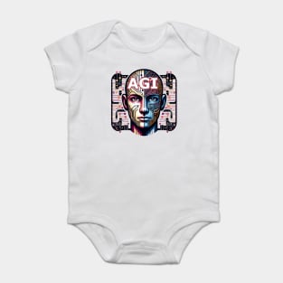 Artificial General Intelligence Baby Bodysuit